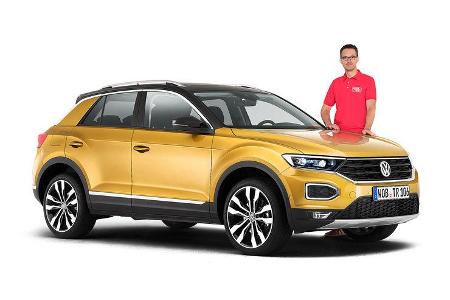 VW T-Roc (2018) Sitzprobe