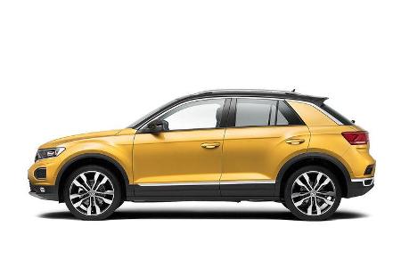 VW T-Roc (2018) Seitenansicht