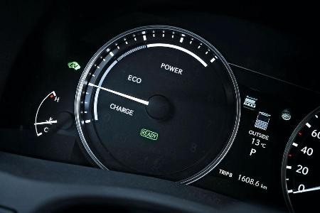 Lexus GS 450h, Rundinstrumente