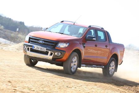 Ford Ranger 3.2 TDCi Wildtrak, Seitenansicht