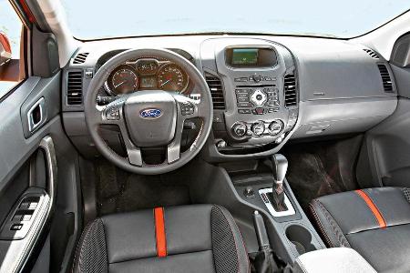 Ford Ranger 3.2 TDCi Wildtrak, Cockpit