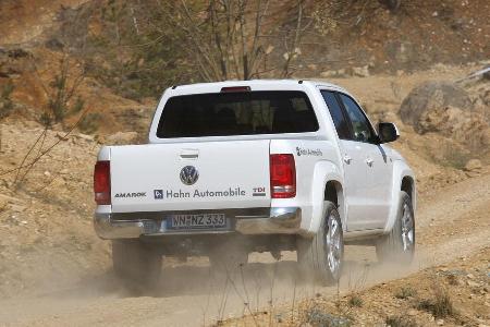 VW Amarok 2.0 BiTDI Highline, Heck