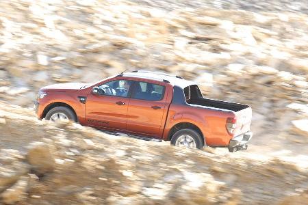 Ford Ranger 3.2 TDCi Wildtrak, Seitenansicht