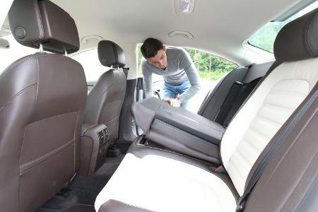 VW CC 1.8 TSI, Rücksitz, umklappen