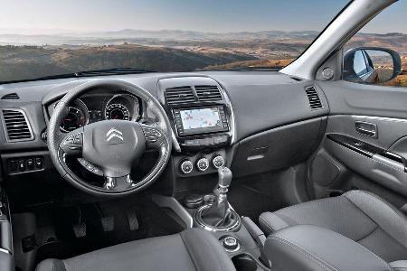 Citron C4 Aircross, Cockpit, Lenkrad