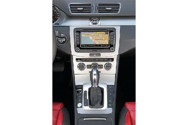 VW CC 2.0 TDI, Mittelkonsole