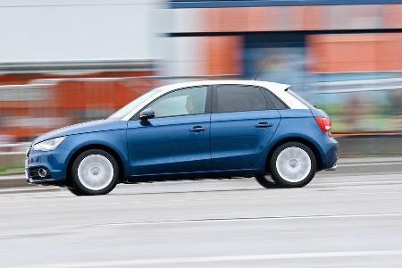 Audi A1 Sportback 1.2 TFSI, Seitenansicht