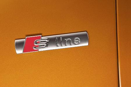 Audi A1 Sportback, Schriftzug S-Line
