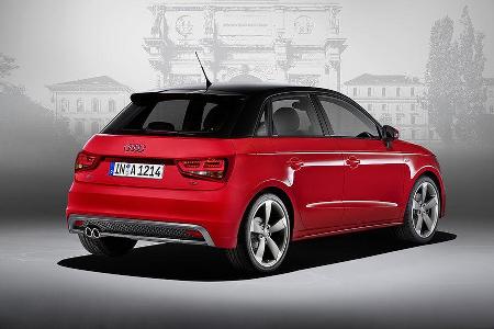 Audi A1 Sportback, Heck