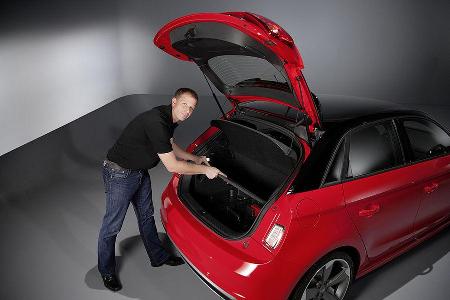 Audi A1 Sportback, Heck, Kofferraum
