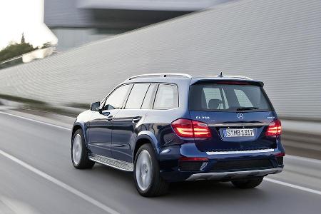 Mercedes GL 2012, Heck