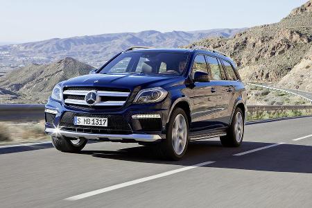 Mercedes GL 2012, Front