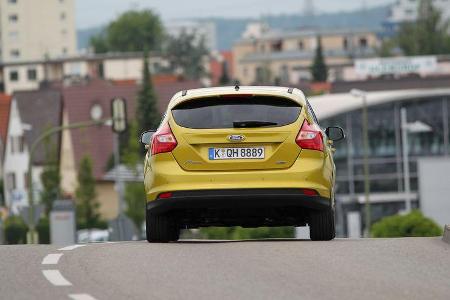 Ford Focus 1.0 Ecoboost, Heckansicht