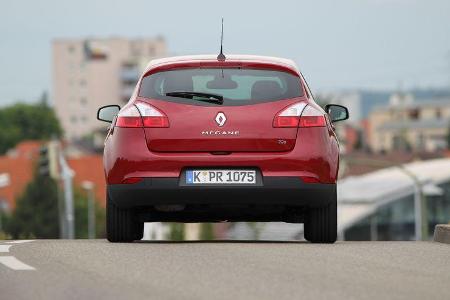 Renault Mégane TCe 130, Heckansicht