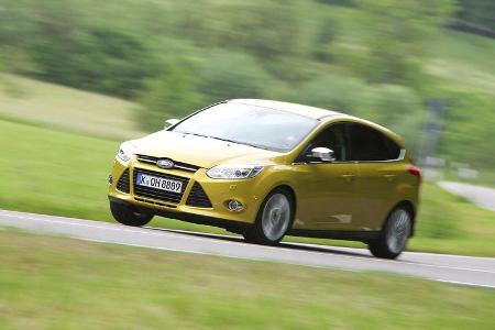 Ford Focus 1.0 Ecoboost, Seitenansicht