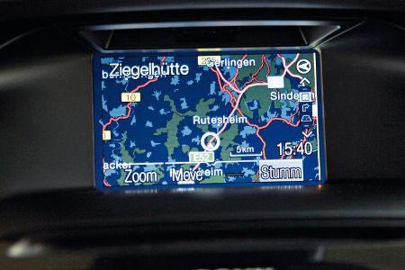 Ford Focus 1.0 Ecoboost, Navi, Bildschirm