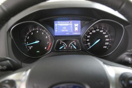 Ford Focus 1.0 Ecoboost, Rundinstrumente, Tacho