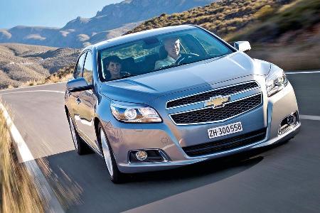 Chevrolet Malibu, Frontansicht Chevrolet Malibu, Frontansicht