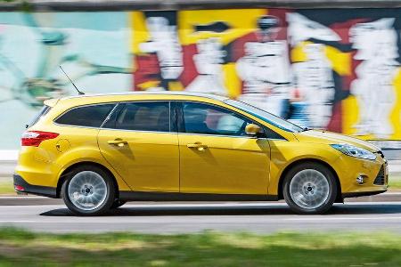Ford Focus 1.0 Ecoboost, Seitenansicht