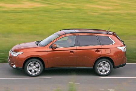 Mitsubishi Outlander, Seitenansicht