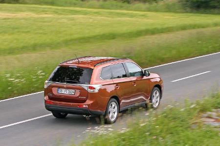 Mitsubishi Outlander, Heckansicht