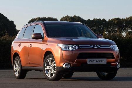 Mitsubishi Outlander SUV Genf 2012
