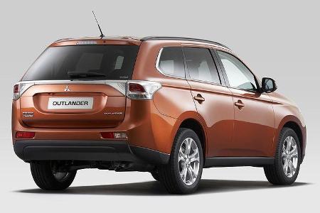 Mitsubishi Outlander SUV Genf 2012
