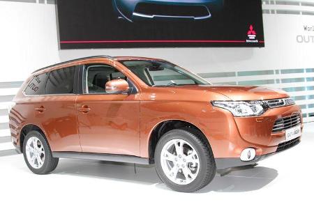 Mitsubishi Outlander, Autosalon Genf 2012, Messe