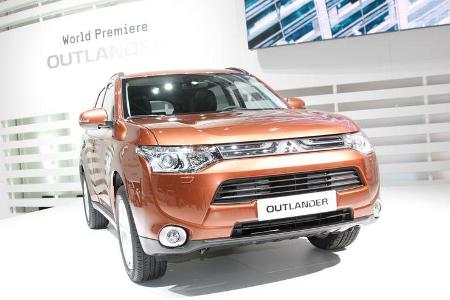 Mitsubishi Outlander, Autosalon Genf 2012, Messe