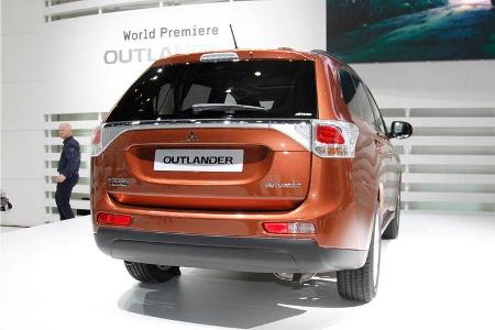 Mitsubishi Outlander, Autosalon Genf 2012, Messe