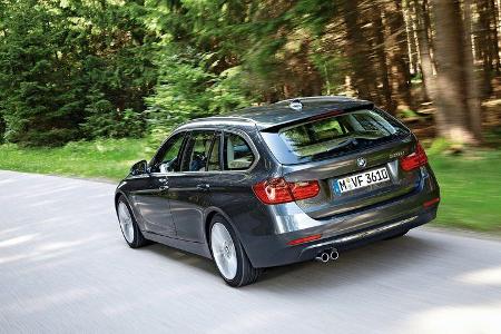 BMW Dreier Touring, Heck