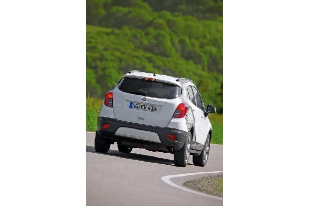 Opel Mokka, Heck