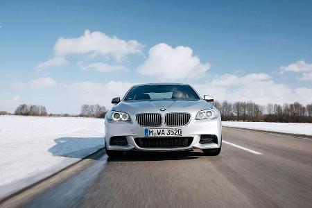 BMW M550d x-Drive, Frontansicht, Khlergrill