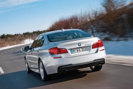 BMW M550d x-Drive, Heck
