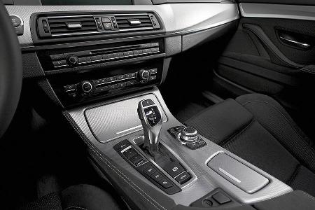 01/2012, BMW M 550d xDrive, Mittelkonsole, innenraum