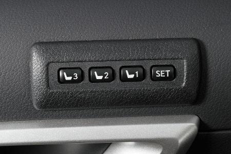 Lexus CT 200h Hybrid Drive, Sitzeinstellung