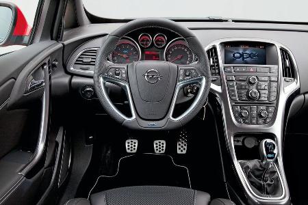 Opel Astra OPC, Cockpit, Lenkrad