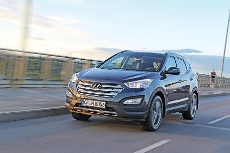 Hyundai Santa Fe 2.0 CRDi, Frontansicht Hyundai Santa Fe 2.0 CRDi, Frontansicht