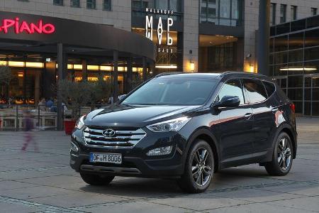 Hyundai Santa Fe 2.0 CRDi, Frontansicht