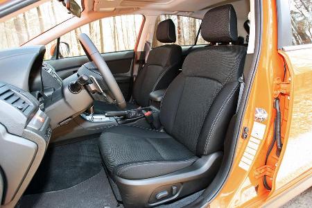 Subaru XV 2.0i, Fahrersitz