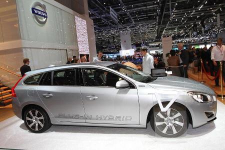 Volvo V60 Plug-in Hybrid, Autosalon Genf 2012, Messe