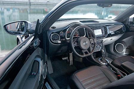 Abt-VW Beetle 2.0 TSI, Cockpit, Lenkrad