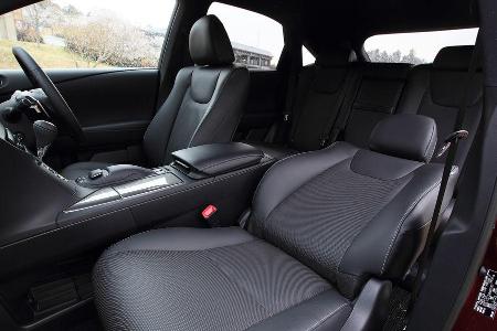 Lexus RX 450h, Rckbank, Rcksitze