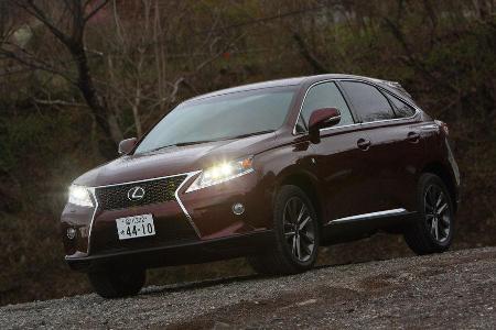 Lexus RX 450h, Seitenansicht