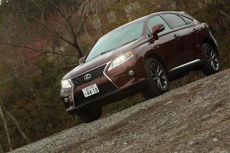 Lexus RX 450h, Seitenansicht