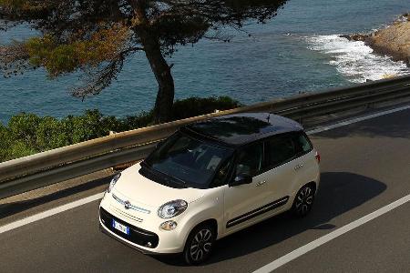 Fiat 500 L, Frontansicht
