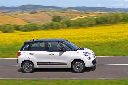 Fiat 500 L, Seitenansicht