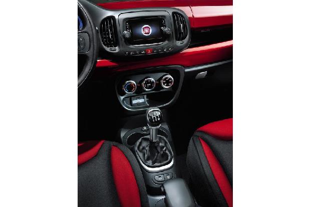 Fiat 500 L, Mittelkonsole