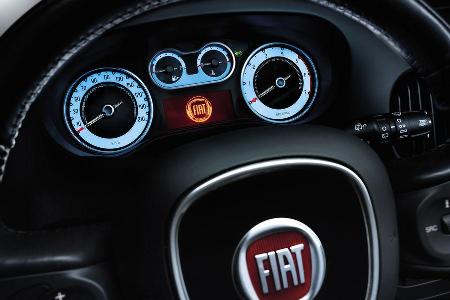 Fiat 500 L, Tacho, Rundinstrumente