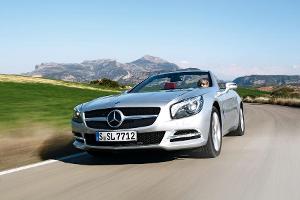 Mercedes SL 500, Frontansicht, Khlergrill